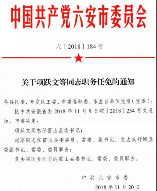 寿县最新人事任免动态更新